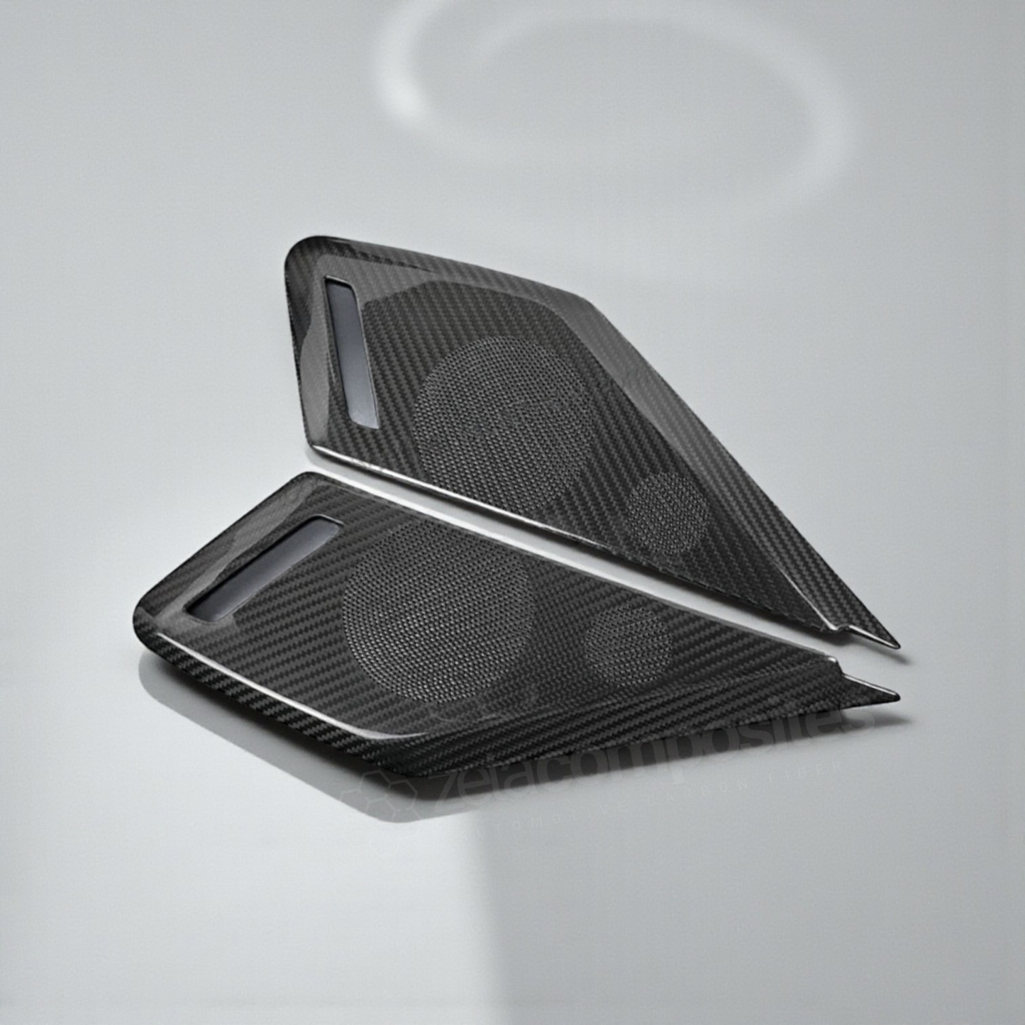 (2020'+) C8 Corvette Carbon Fiber Door Speaker Covers