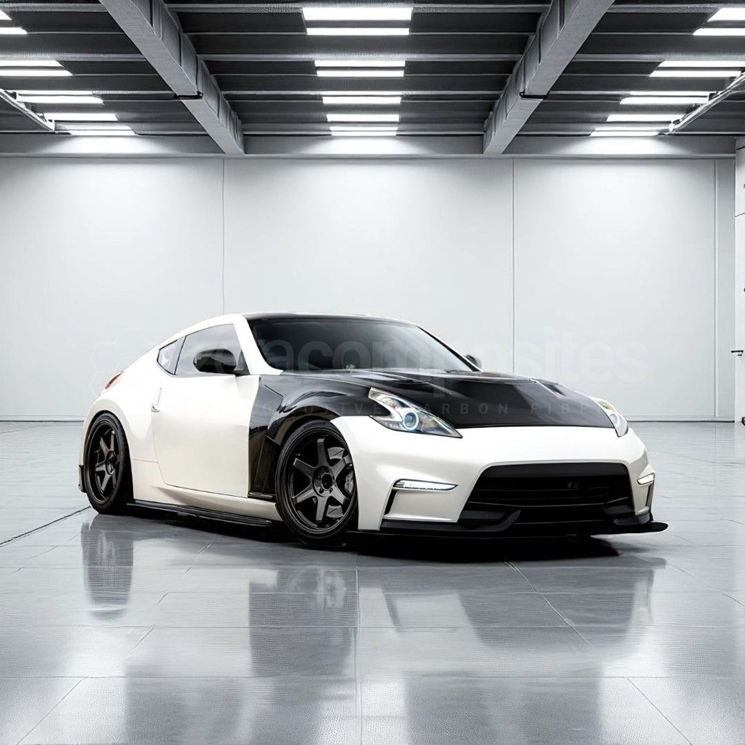 Carbon Fiber Fenders Vented Style for Nissan 370z