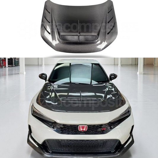 Carbon Fiber Hood Vented for 11th Gen Honda Civic (2022+)