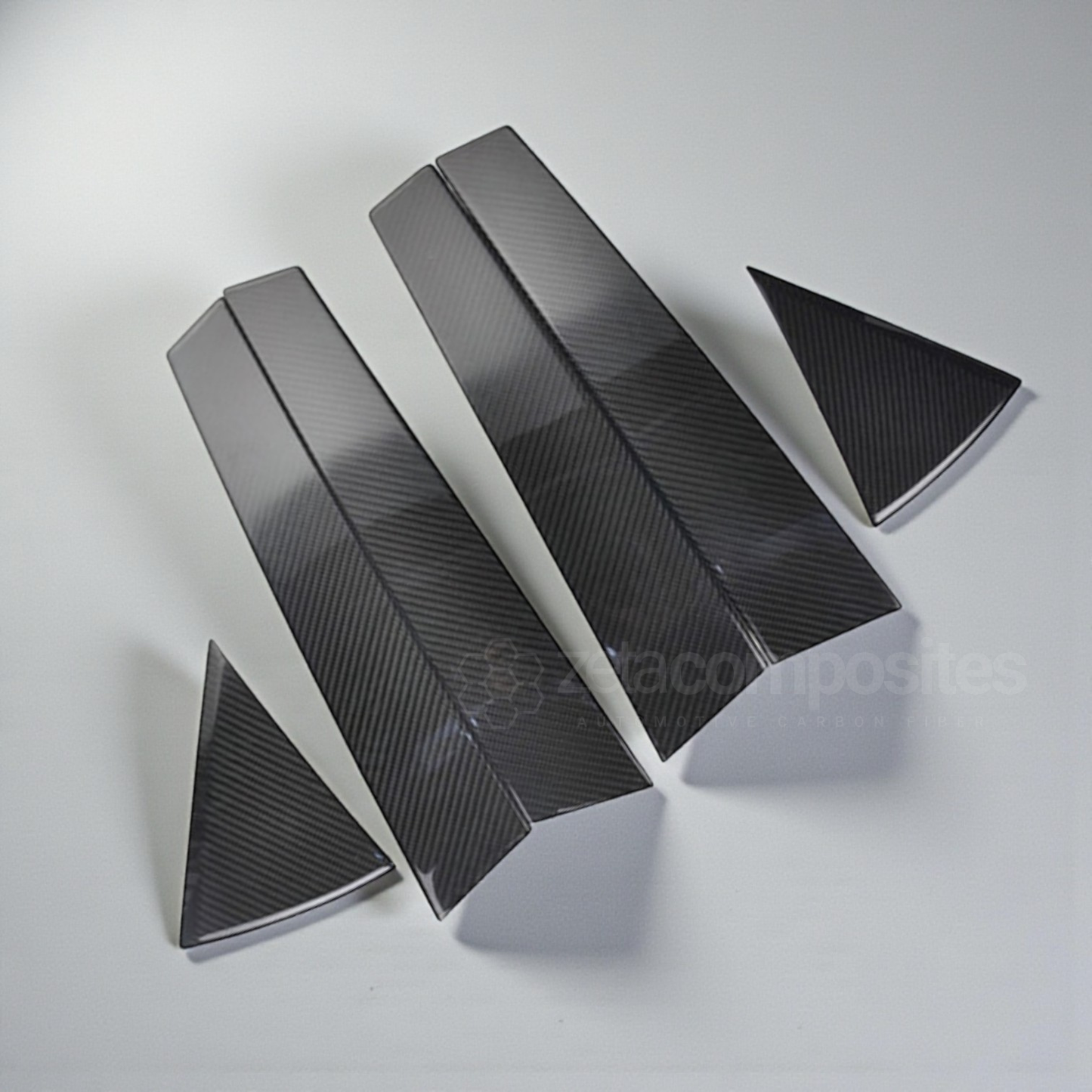 (2015'-2020') Lexus NX Carbon Fiber Pillar Covers