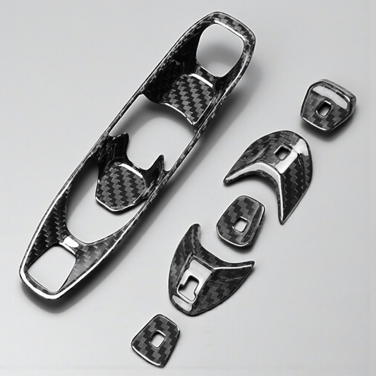 (2020'+) C8 Corvette Carbon Fiber Shifter Button Covers