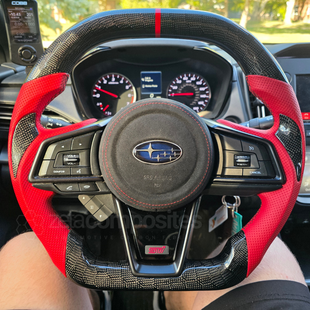 Carbon Fiber Steering Wheel for 22'+ Subaru WRX / STi