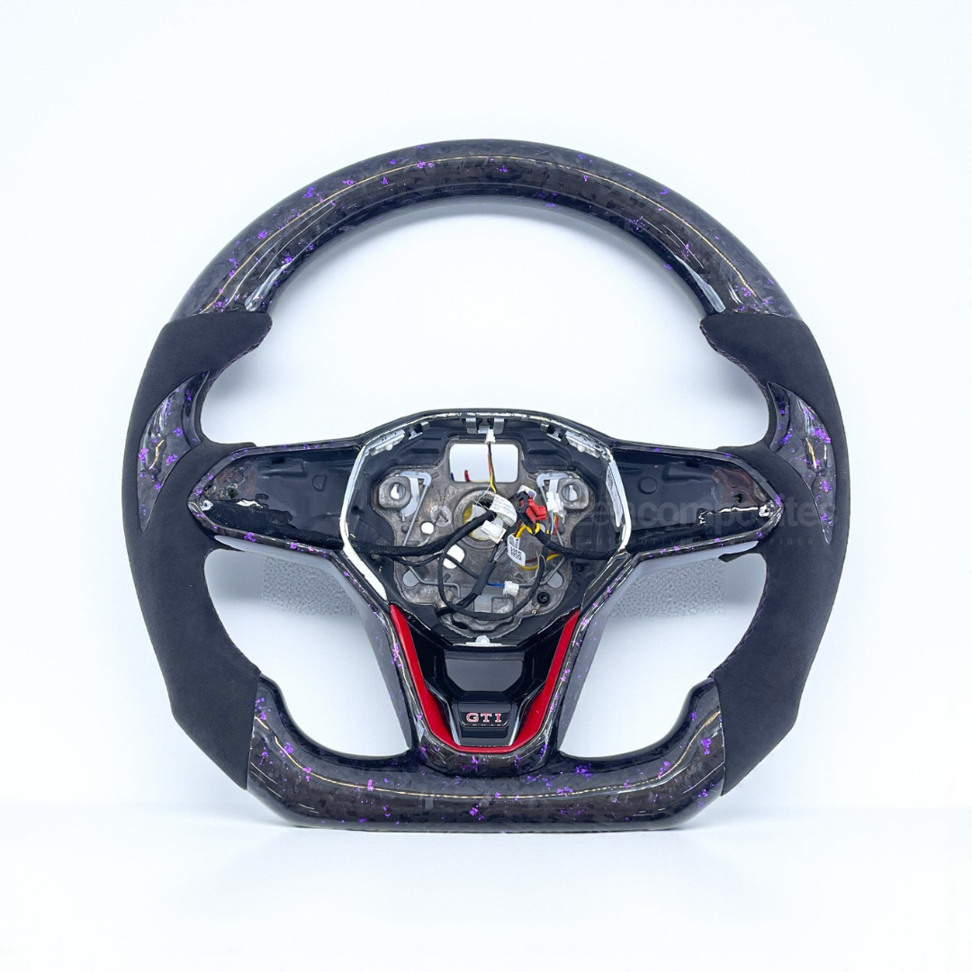 Carbon Fiber Steering Wheel for Golf MK8/GTI/R/Jetta
