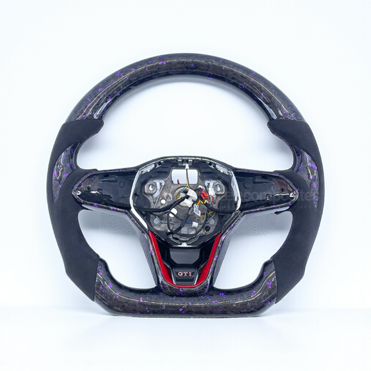 Carbon Fiber Steering Wheel for Golf MK8/GTI/R/Jetta