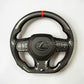 Carbon Fiber Steering Wheel for Lexus ES/GS/RX/LX
