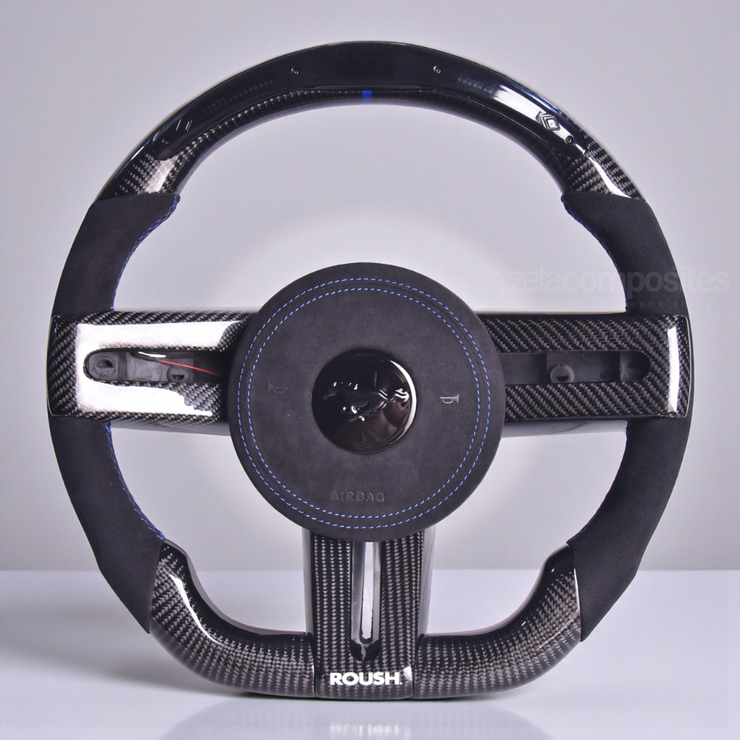 Carbon Fiber Steering Wheel for Mustang (2005'-2009')