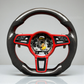 Carbon Fiber Steering Wheel for All Porsche Boxter / Cayman / Taycan / Macan / Cayenne / Panamera