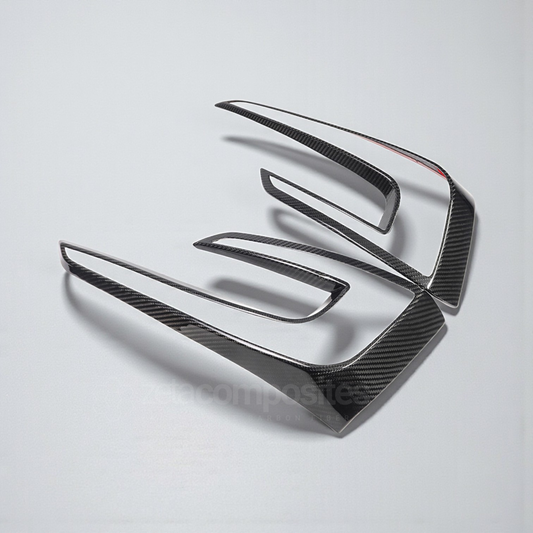 Carbon Fiber Tail Light Covers for Tesla Model 3 Highland (2024'+)