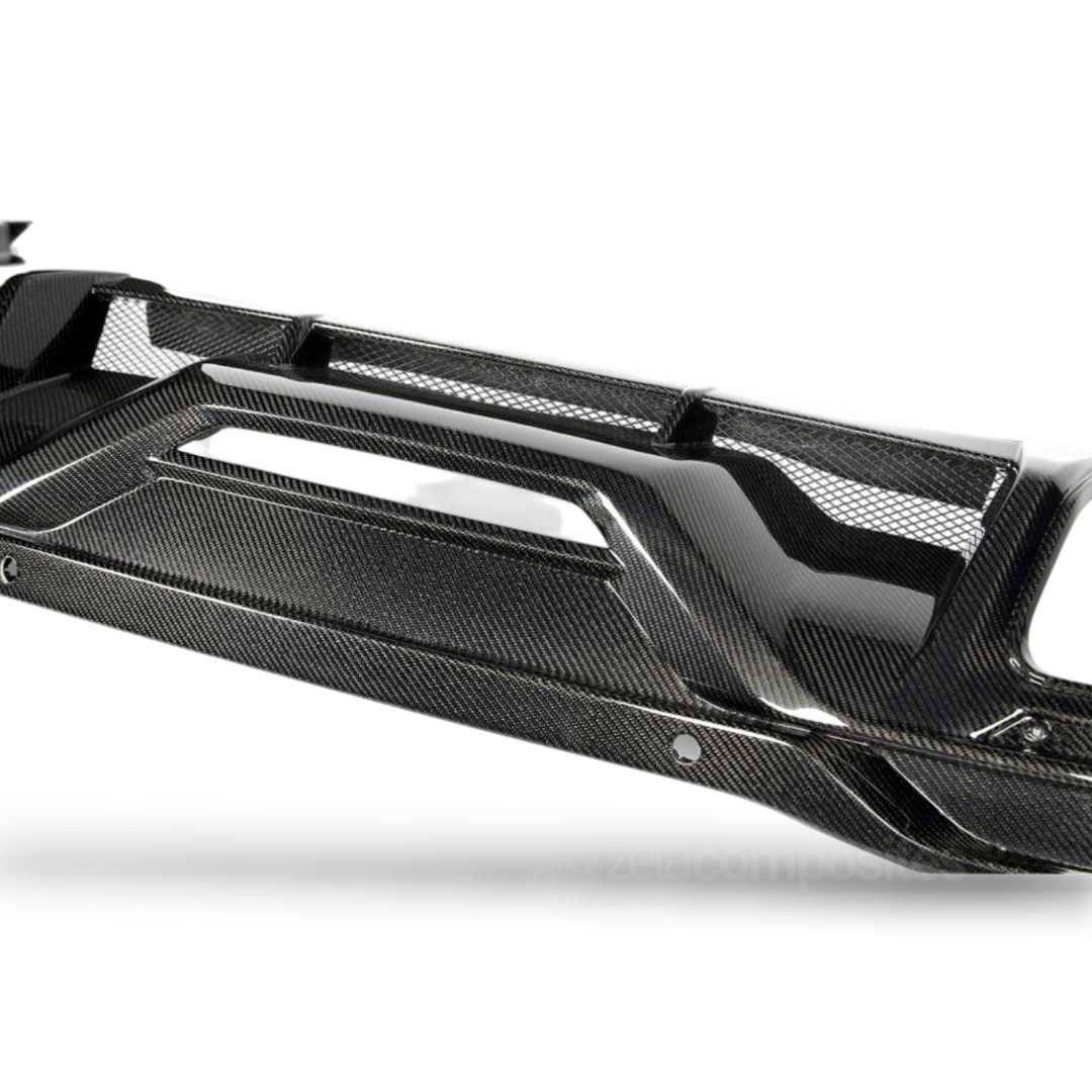 Carbon Fiber Diffuser for Mustang S650 Dark Horse (2024'+)
