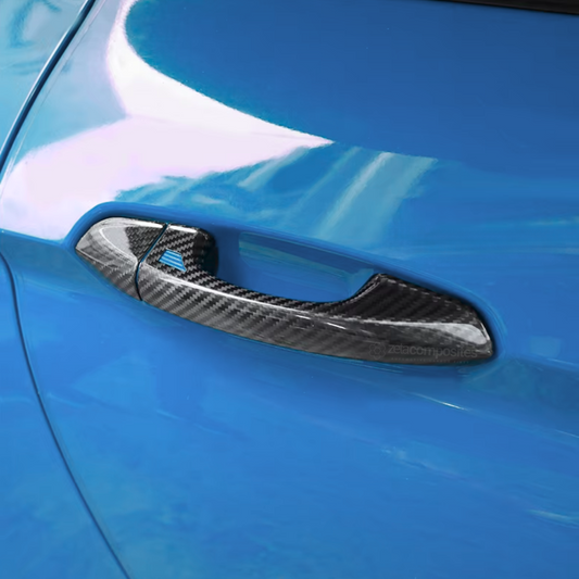 Carbon Fiber Door Handle Cover Set for Mustang (15'-23')