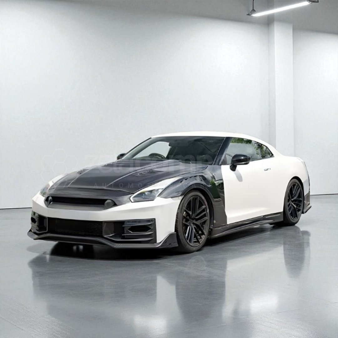 Carbon Fiber Fenders Vented Style for Nissan GTR R35 (All Years)