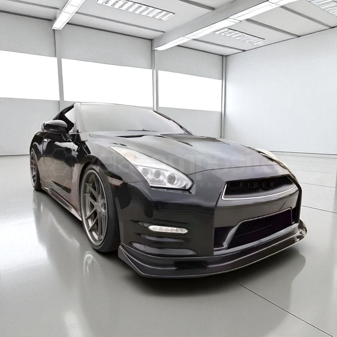 Carbon Fiber Front Lip Nismo Style for R35 Nissan GTR