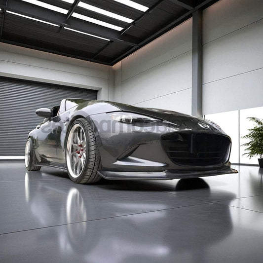 Carbon Fiber Front Lip OE+ Extended Style for Miata ND MK4 MX5