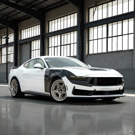 Carbon Fiber GTD Fenders for Mustang S650 (2024'+)