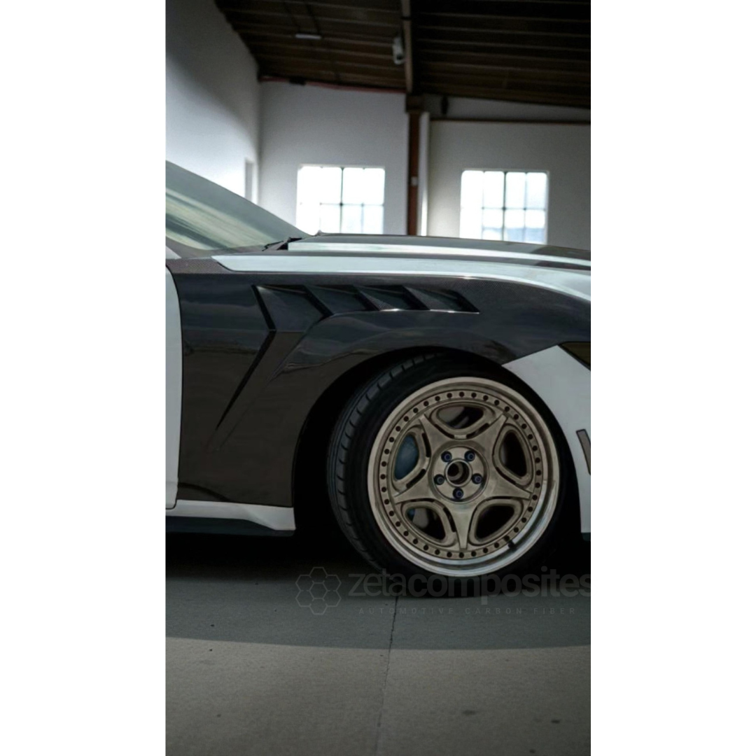 Carbon Fiber GTD Fenders for Mustang S650 (2024'+)