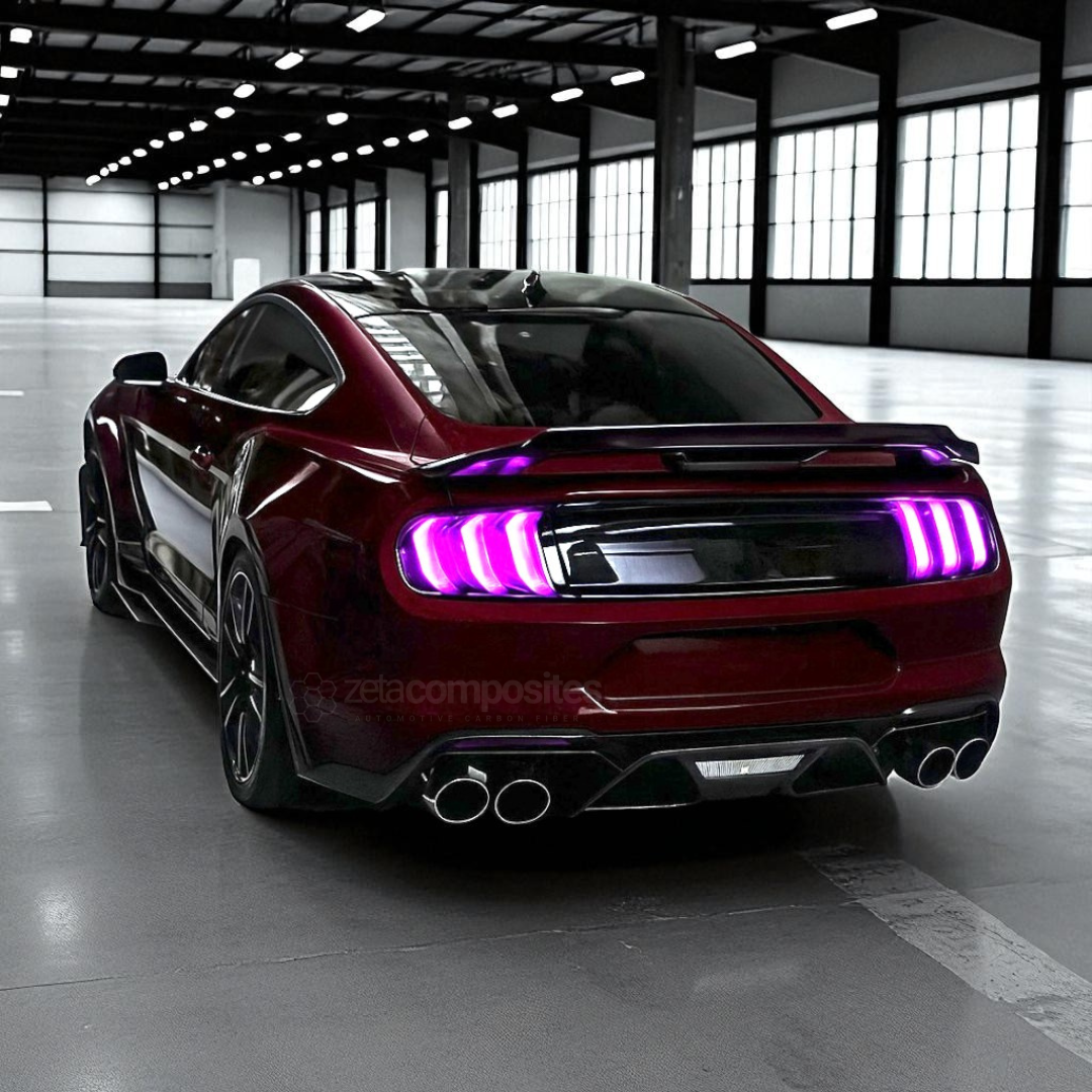 Carbon Fiber Gt500 Spoiler With Gurney Flap for Mustang 2015'-2023'