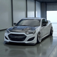 Carbon Fiber Hood Sport Style for Hyundai Genesis Coupe (2013-2016)