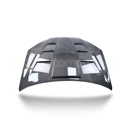 Carbon Fiber Hood Track Style for Hyundai Genesis Coupe (2013'-2016')