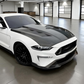 Carbon Fiber Hood Track Style for Mustang S550 (2015-2023)