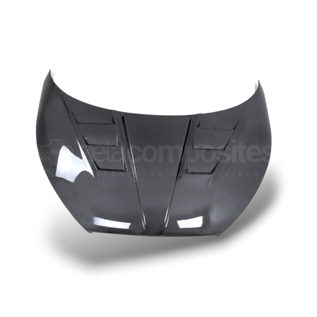 Carbon Fiber Hood Vented for Hyundai Veloster (2012'-2017')