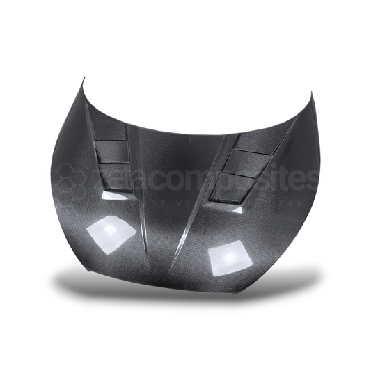 Carbon Fiber Hood Vented for Hyundai Veloster (2012'-2017')