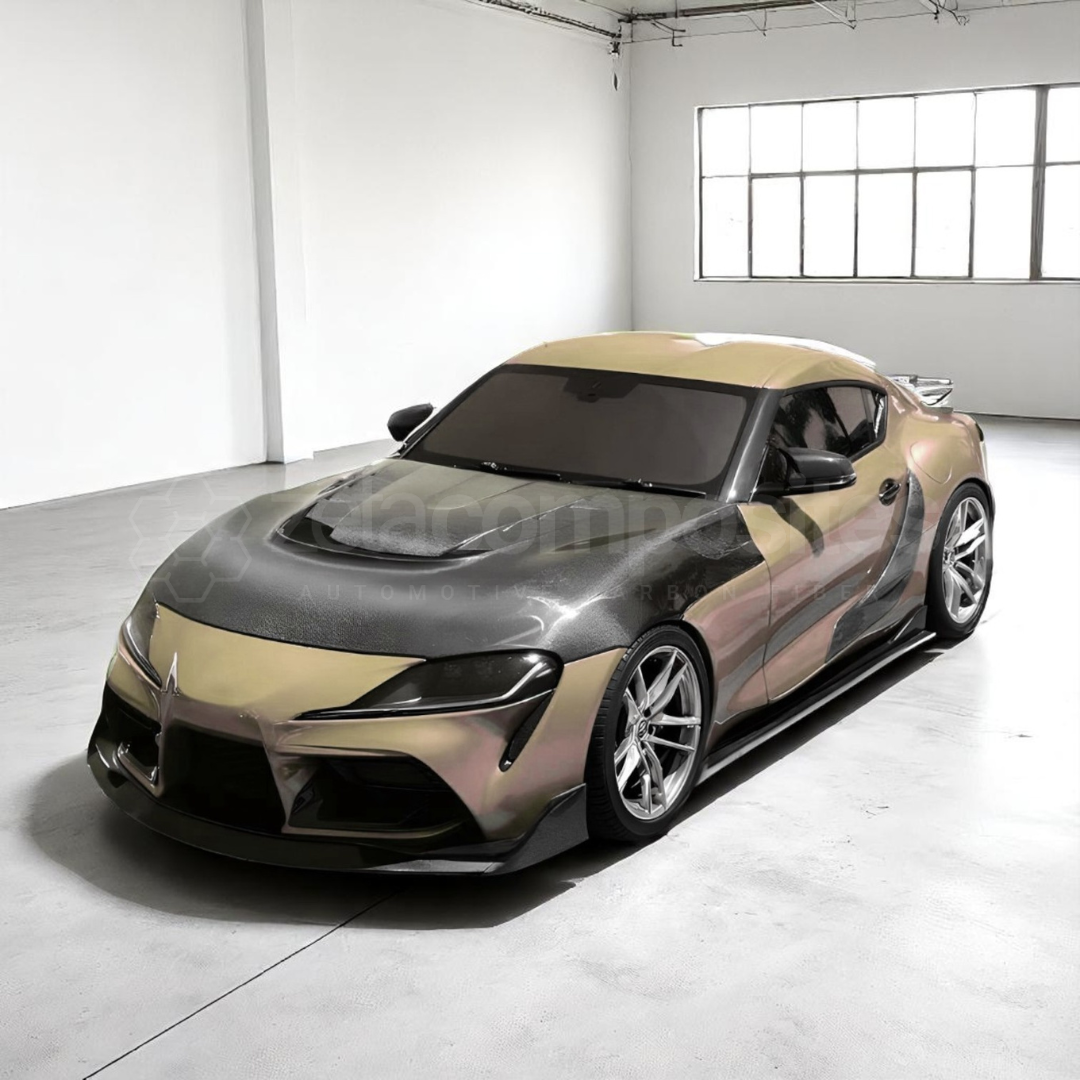 Carbon Fiber Hood Vented for Toyota Supra A90 MkV