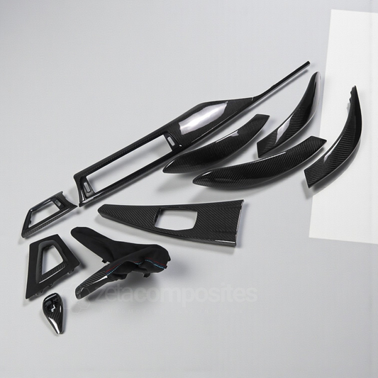 (2012'-2020') BMW F30 F80 Series Carbon Fiber Interior Direct Replacement