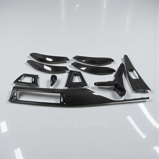 (2012'-2020') BMW F30 F80 Series Carbon Fiber Interior Direct Replacement