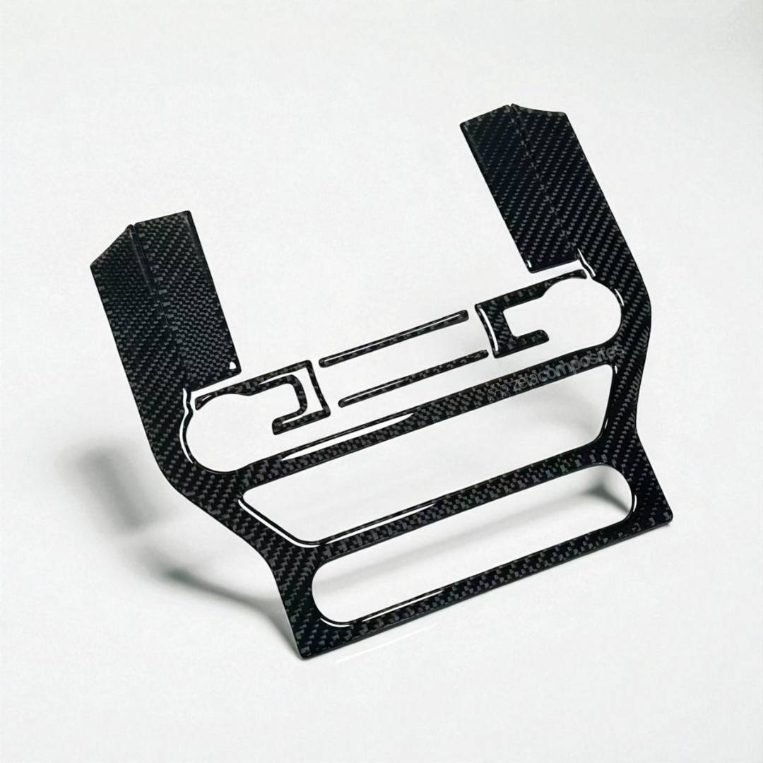 Carbon Fiber Radio Overlay for Mustang 2015'-2023'