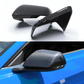 Carbon Fiber Mirror Caps for Mustang Direct Replacement (15'-23') OE Style