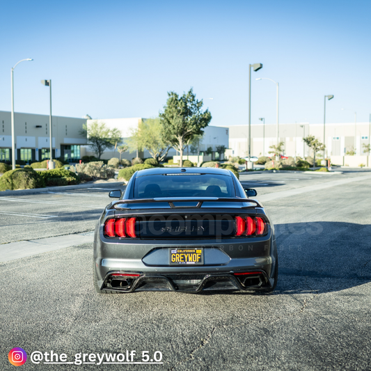 Carbon Fiber Shelby Gt350 Style Rear Diffuser 2018+ S550