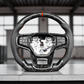 Carbon Fiber Steering Wheel Custom for Ford Bronco