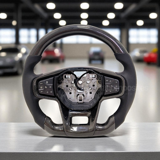 Carbon Fiber Steering Wheel Custom for Ford Bronco