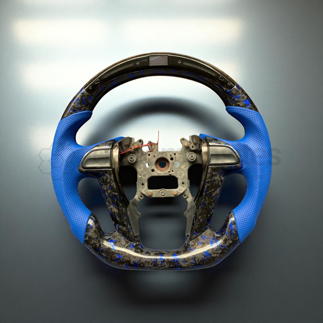 Carbon Fiber Steering Wheel for 8th Gen Accord (With Carbon Button Frames)