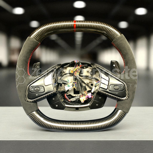 Carbon Fiber Steering Wheel for C8 Corvette