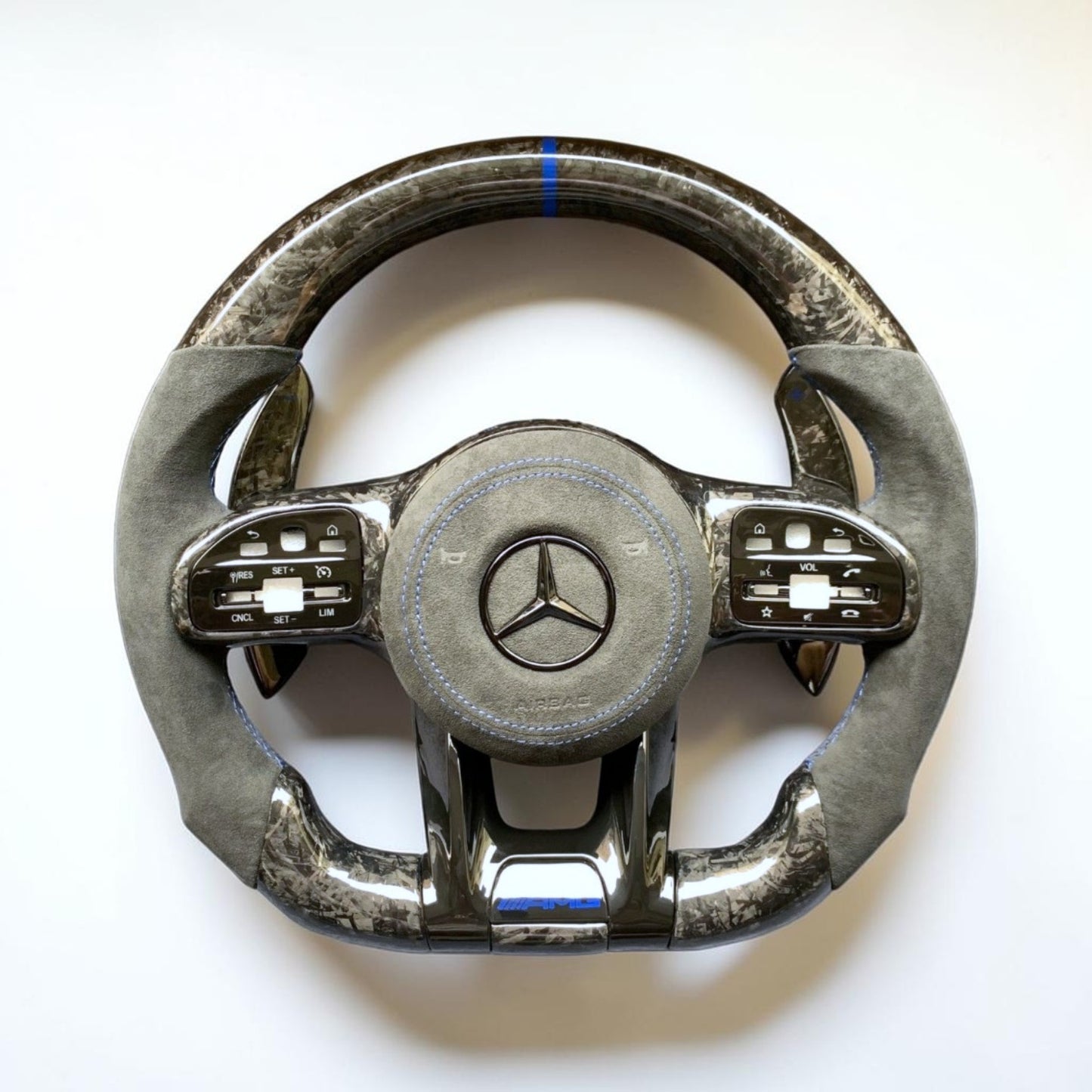 Carbon Fiber Steering Wheel for Mercedes Benz AMG C/E/G/GT/S