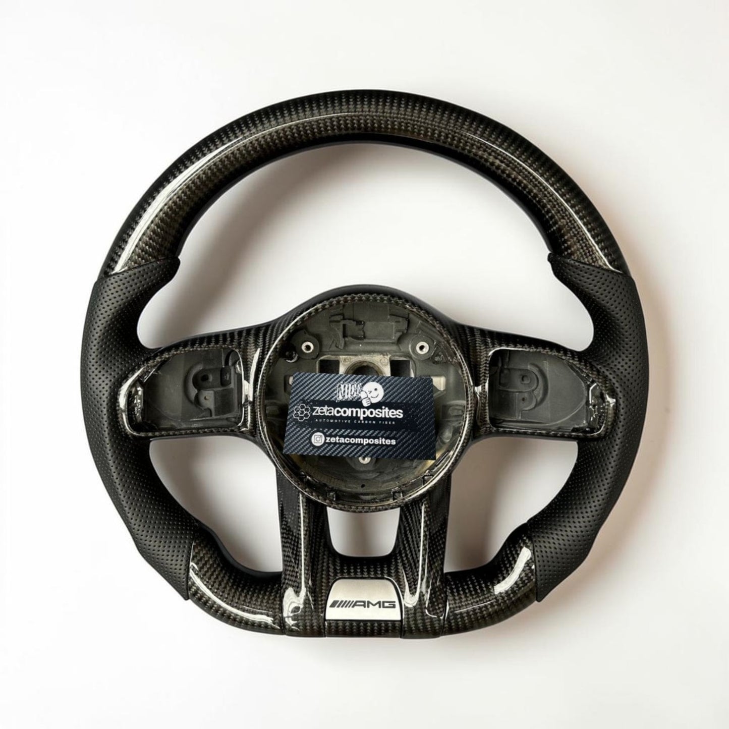 Carbon Fiber Steering Wheel for Mercedes Benz AMG C/E/G/GT/S