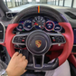 Carbon Fiber Steering Wheel for All Porsche Boxter / Cayman / Taycan / Macan / Cayenne / Panamera