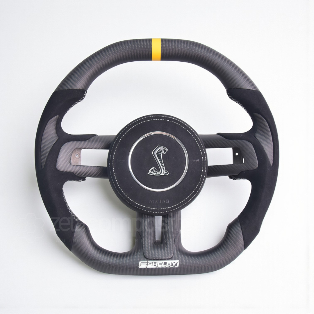 Carbon Fiber Steering Wheel for Mustang (2015'-2023')