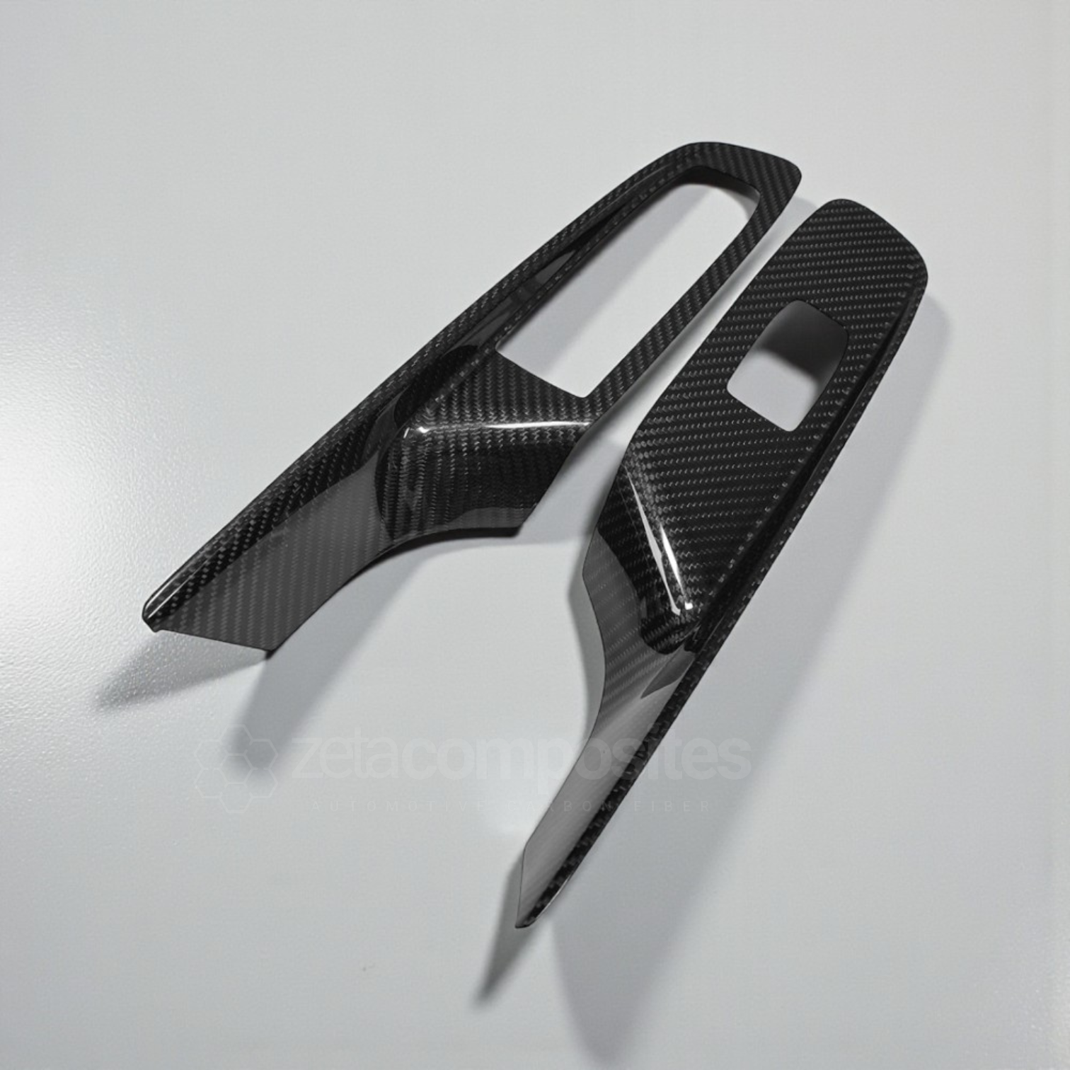(2020'+) C8 Corvette Carbon Fiber Window Switch Panel Covers ...