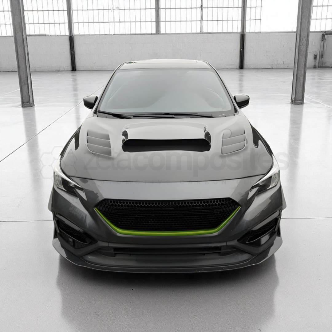 Carbon Fiber Front Lip Track Style for Subaru WRX / STi (2022+)