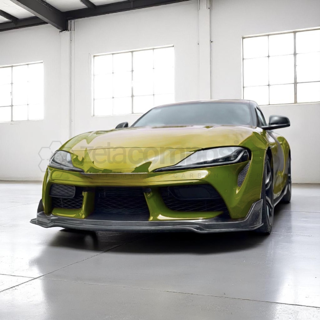 Carbon Fiber Front Lip Track Style for Supra A90 MKV