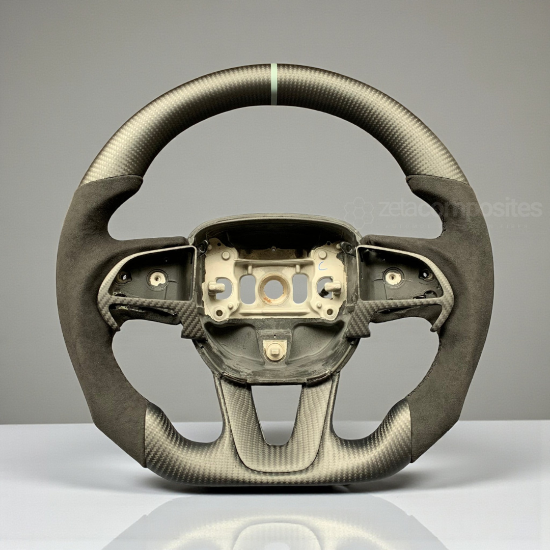 Custom Carbon Fiber Steering Wheel for Dodge Charger Challenger Jeep Durango