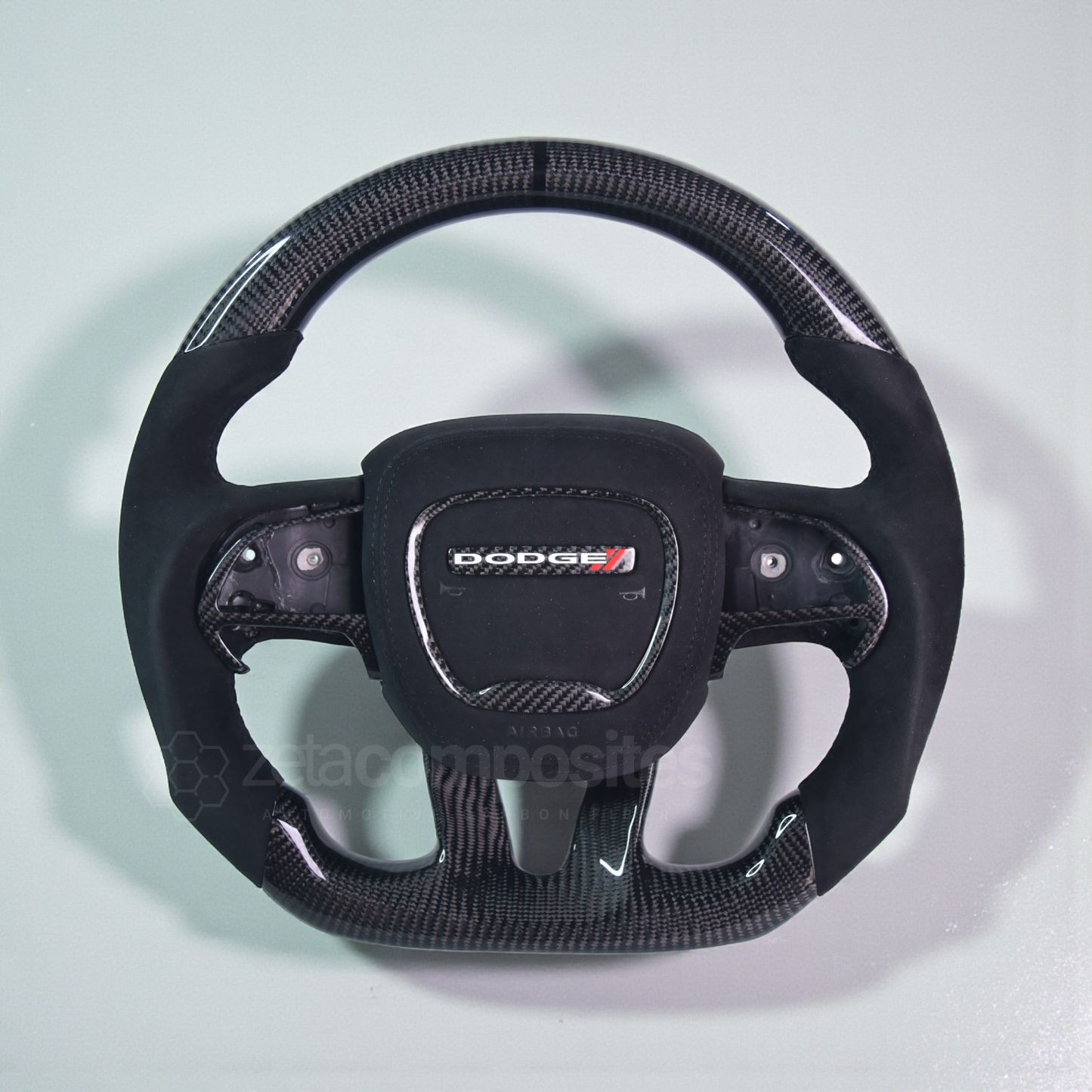 Custom Carbon Fiber Steering Wheel for Dodge Charger Challenger Jeep Durango