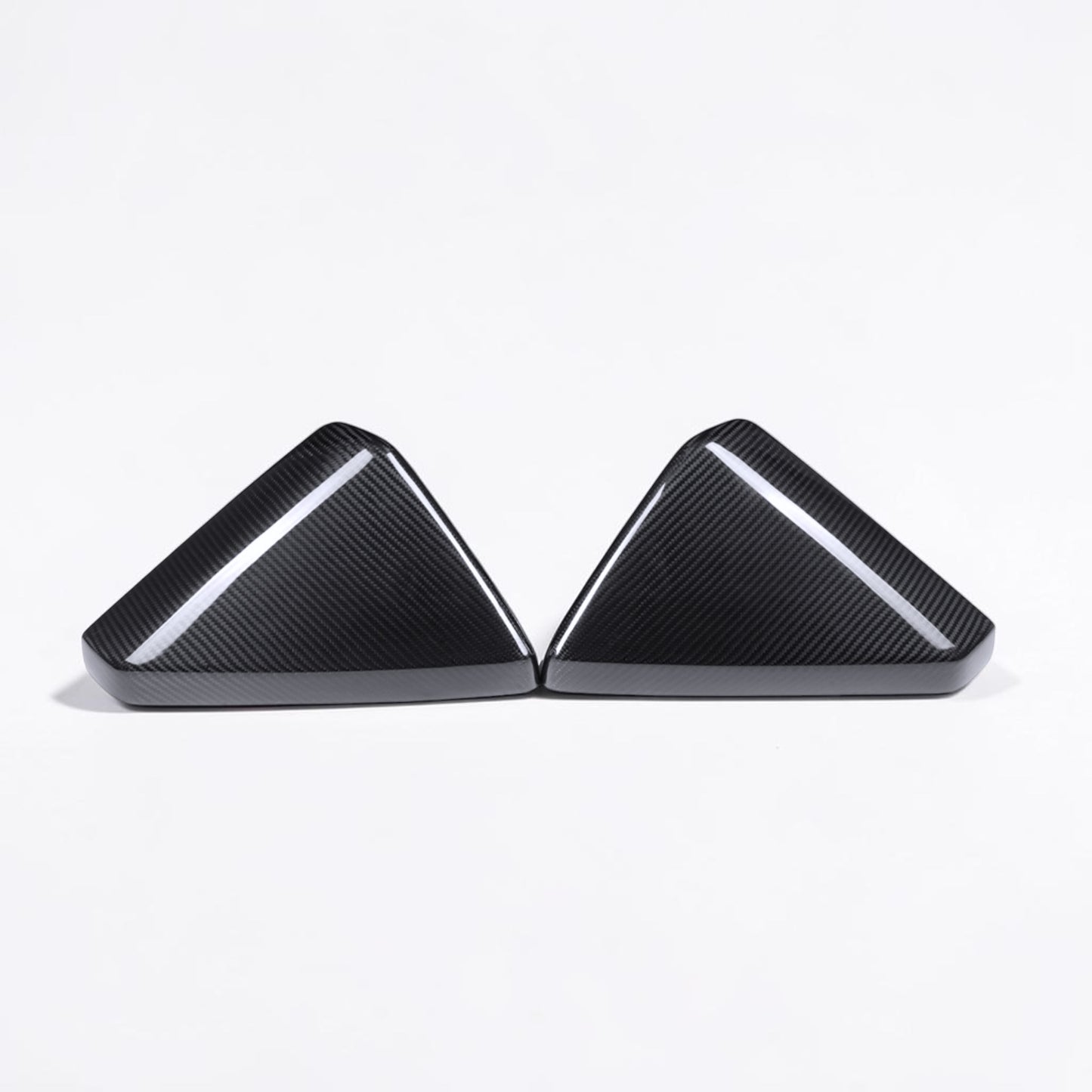 Cyber Truck Carbon Fiber Mirror Cap Covers