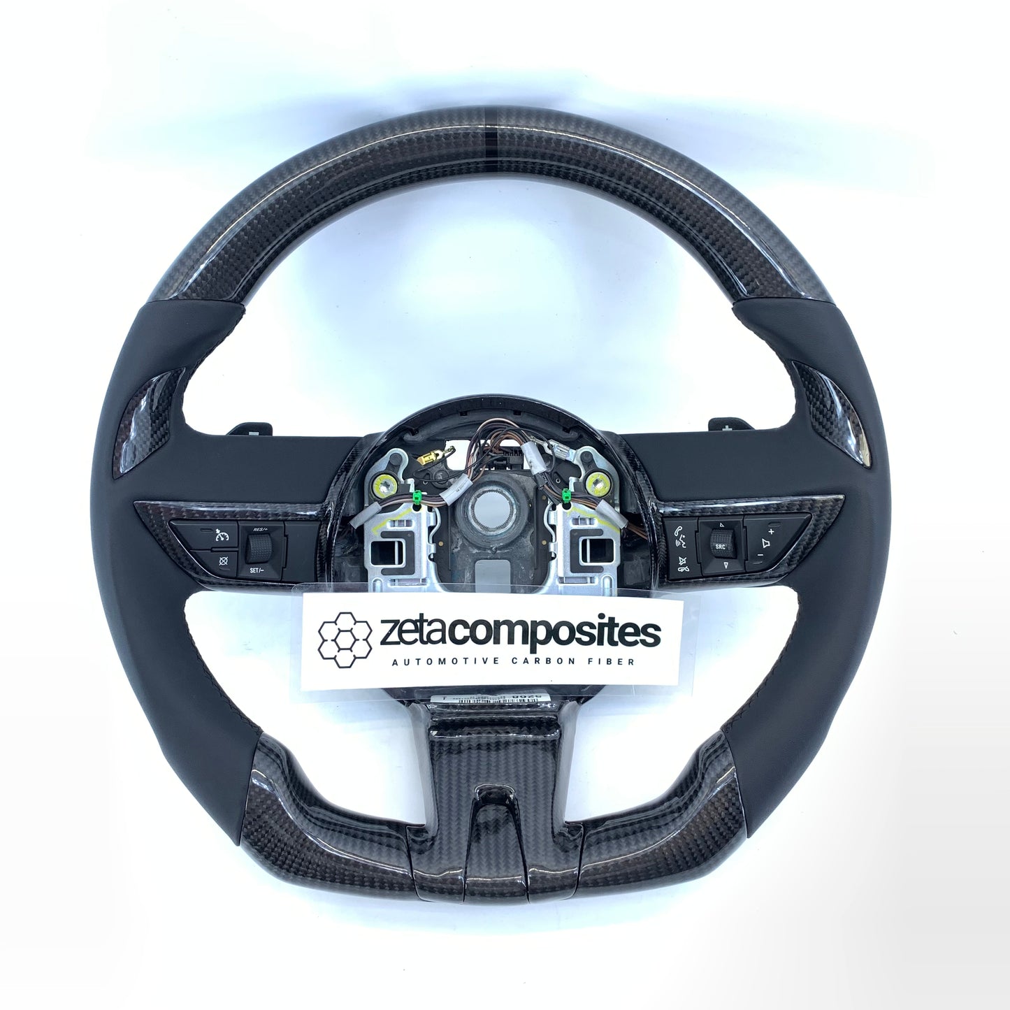 2010-2011 Camaro SS RS Carbon Fiber Steering Wheel Build Custom