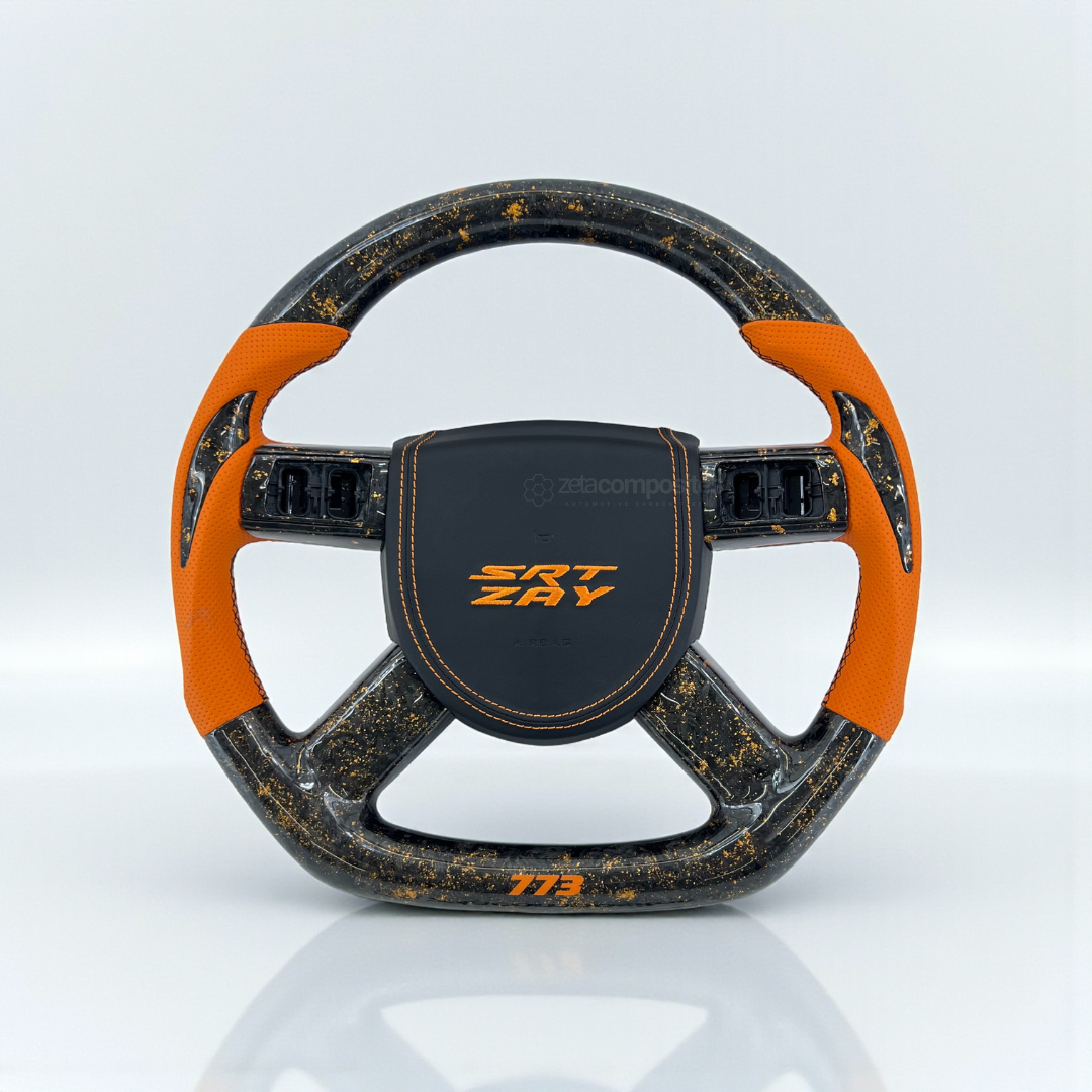 Dodge Charger/Chrysler/Challenger Carbon Fiber Steering Wheel (2005'+)