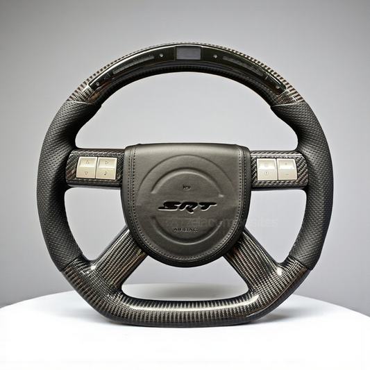 Dodge Charger/Chrysler/Challenger Carbon Fiber Steering Wheel (2005'+)