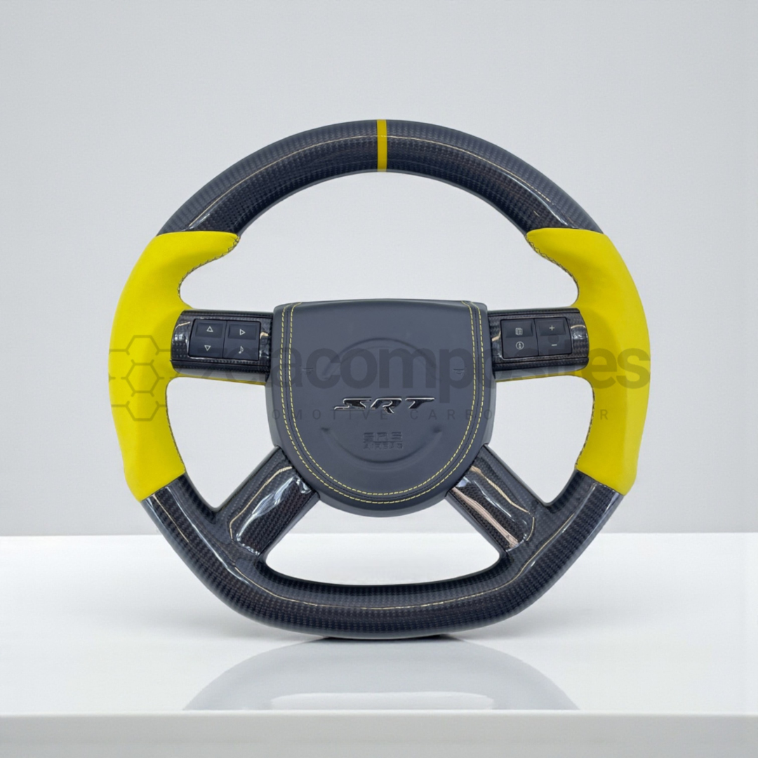 Dodge Charger/Chrysler/Challenger Carbon Fiber Steering Wheel (2005'+)