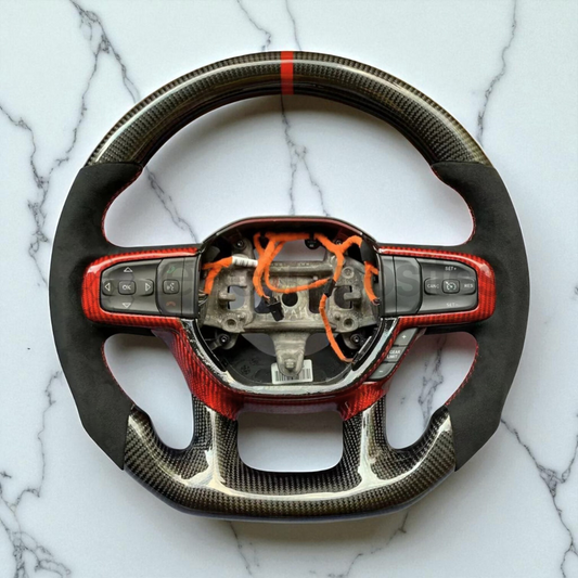 Dodge RAM TRX GT RHO Carbon Fiber Steering Wheel